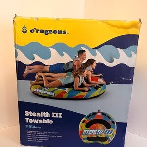 Orageous Stealth III Towable 3 riders - Multicolor
READ IN DESCRIPTION!!!